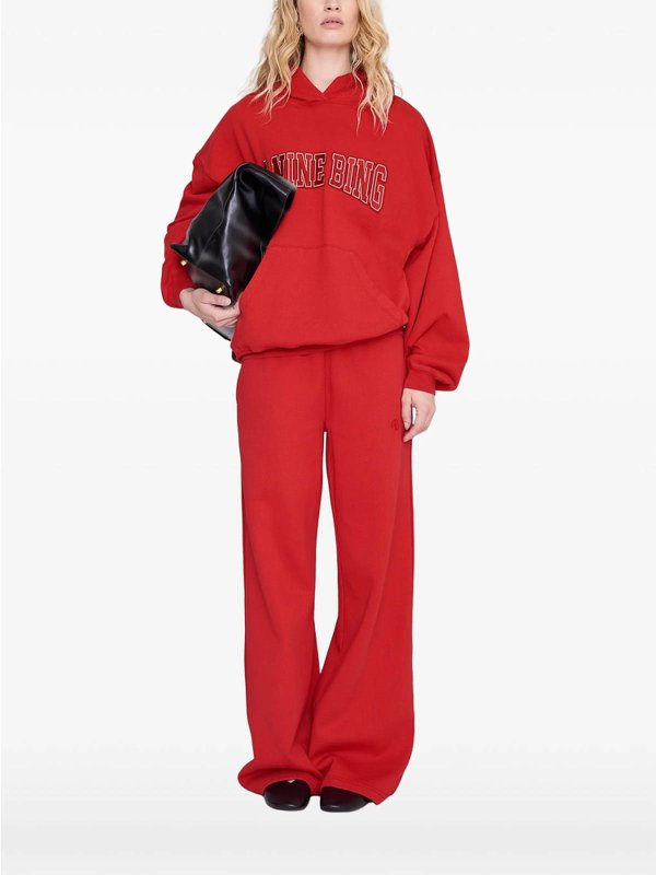 トラックスーツ ボトムス - 赤 shop online: ANINE BING