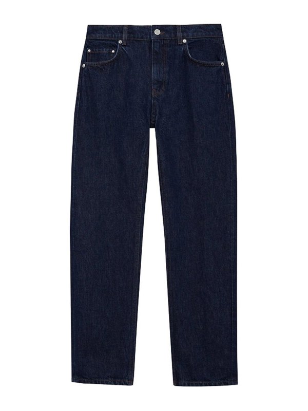 ANINE BING: jeans dritti, a sigaretta - Jeans