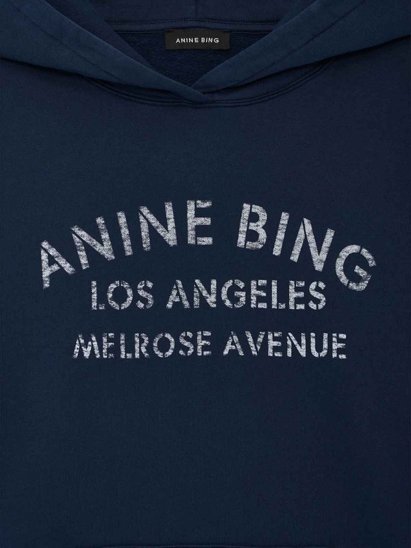 The Best Shops ANINE BING: スウェット＆セーター - スウェットシャツ/セーター - ブルー