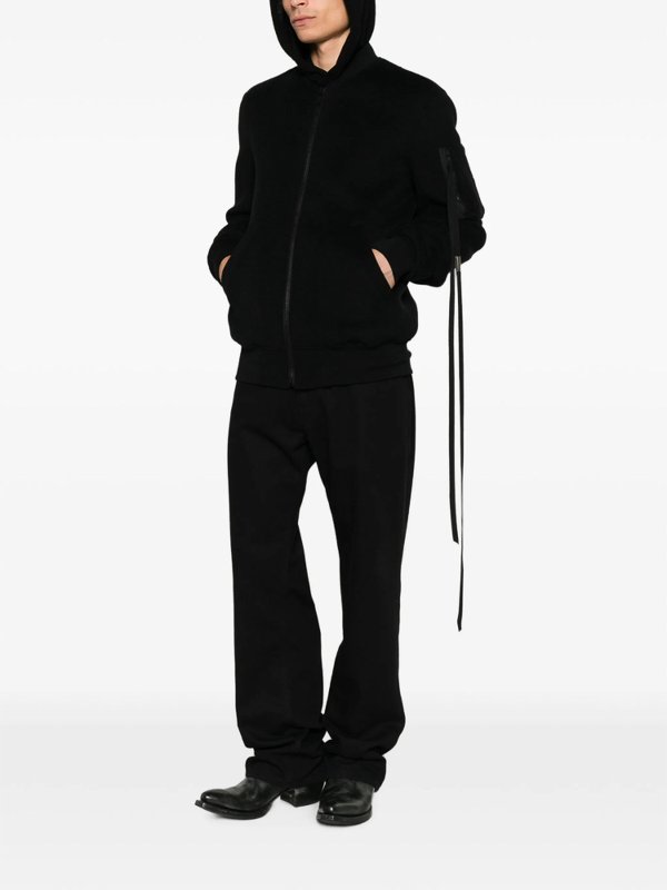 ANN DEMEULEMEESTER: ニーレングスコート online - 膝丈コート - 黒