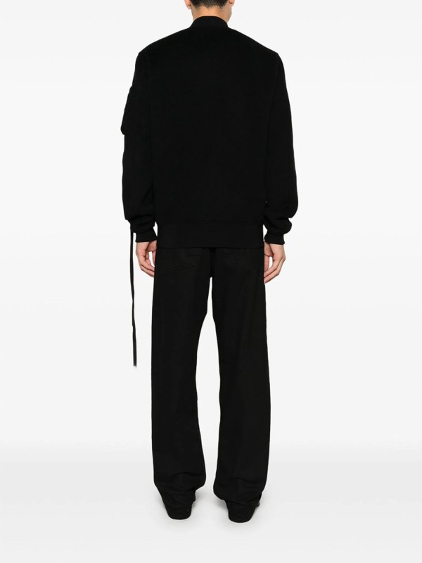 膝丈コート - 黒 shop online: ANN DEMEULEMEESTER