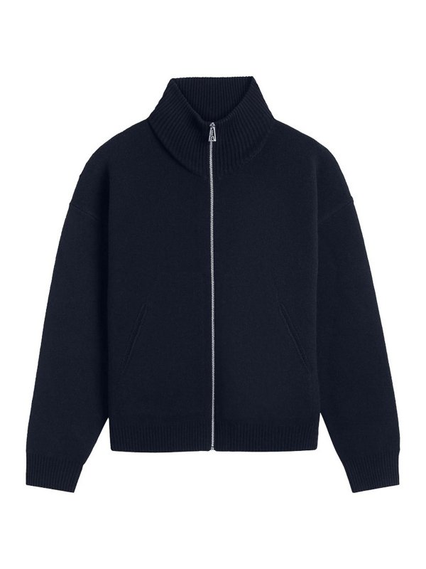 AXEL ARIGATO: Strickpullover mit Rundhalsausschnitt - Rundhalspullover - Blau