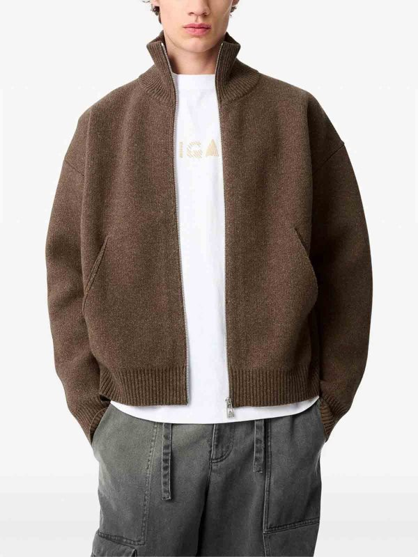 The Best Shops AXEL ARIGATO: クルーネック - クルーネック - ブラウン