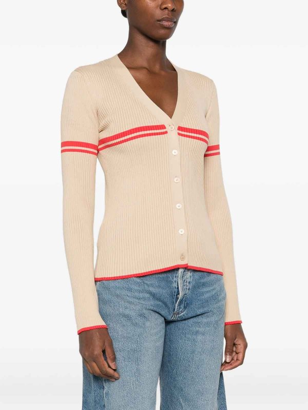 The Best Shops AXEL ARIGATO: Strickpullover mit Rundhalsausschnitt - Rundhalspullover - Beige