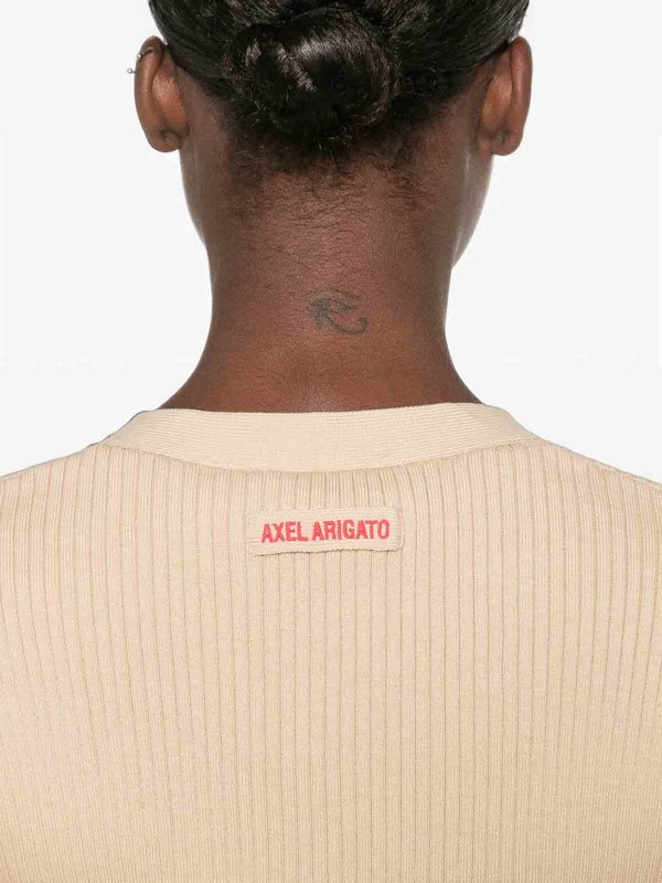 Rundhalspullover - Beige shop online: AXEL ARIGATO