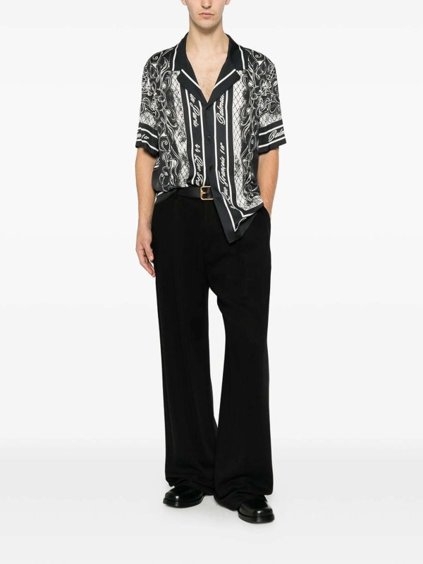 Balmain buy online シャツ - 黒