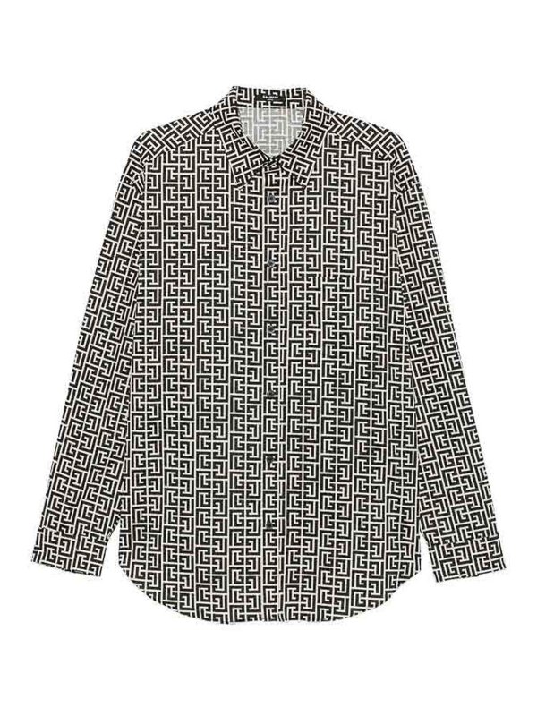 Balmain: Hemden - Hemd - Schwarz