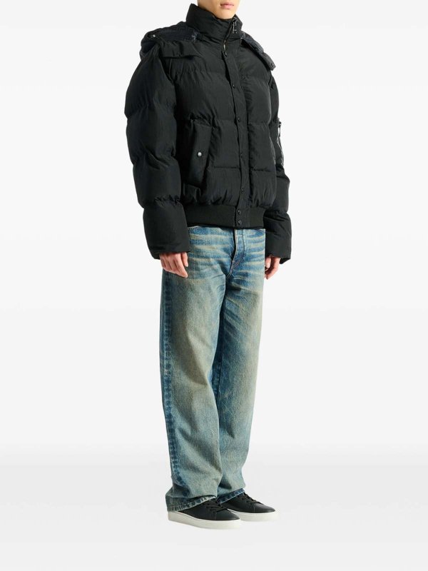 Balmain: padded jackets online - Outerwear