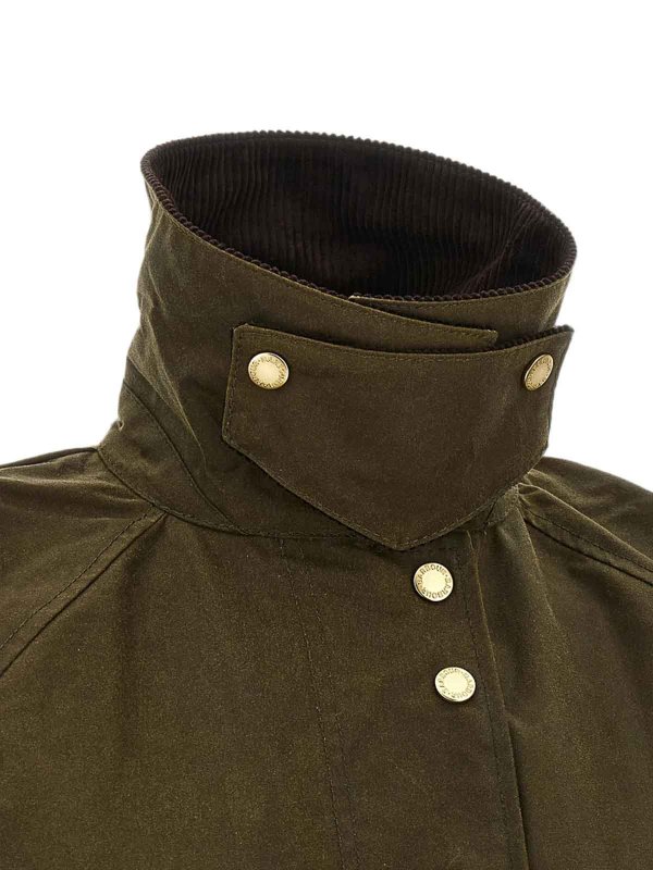 ロングコート - 緑 shop online: BARBOUR
