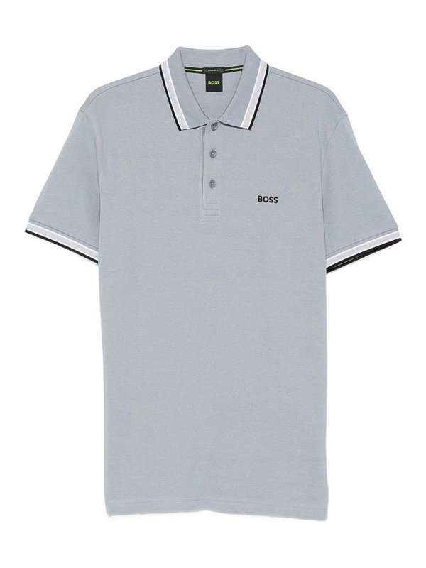 Hugo Boss: ポロシャツ - ポロシャツ - グレー