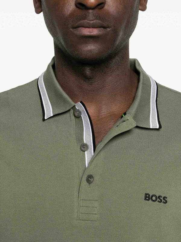 The Best Shops Hugo Boss: ポロシャツ - ポロシャツ - 緑
