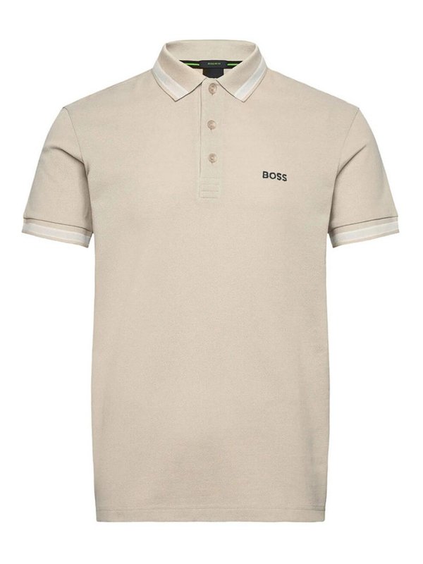 Hugo Boss: ポロシャツ - ポロシャツ - グレー