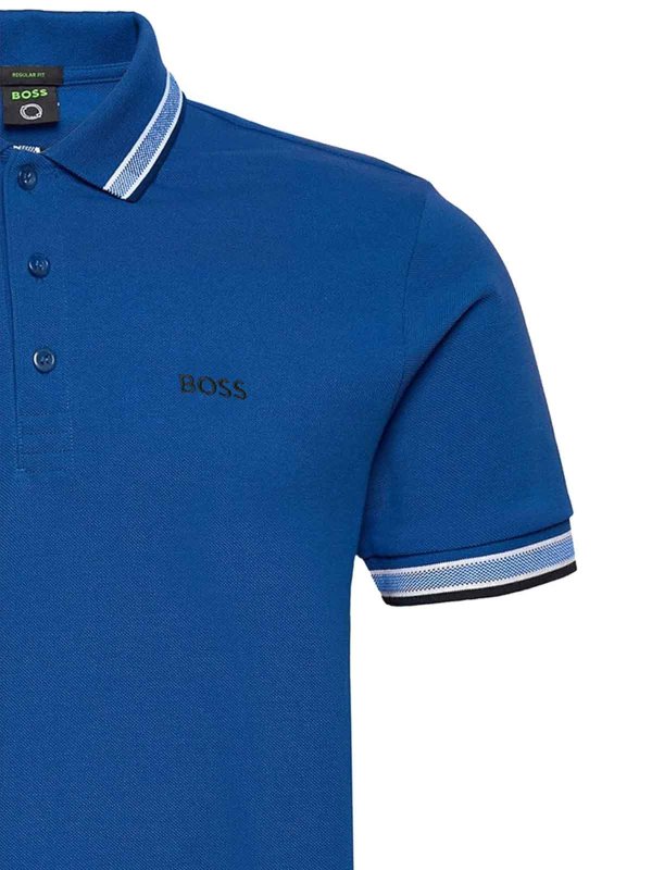 The Best Shops Hugo Boss: ポロシャツ - ポロシャツ - ブルー