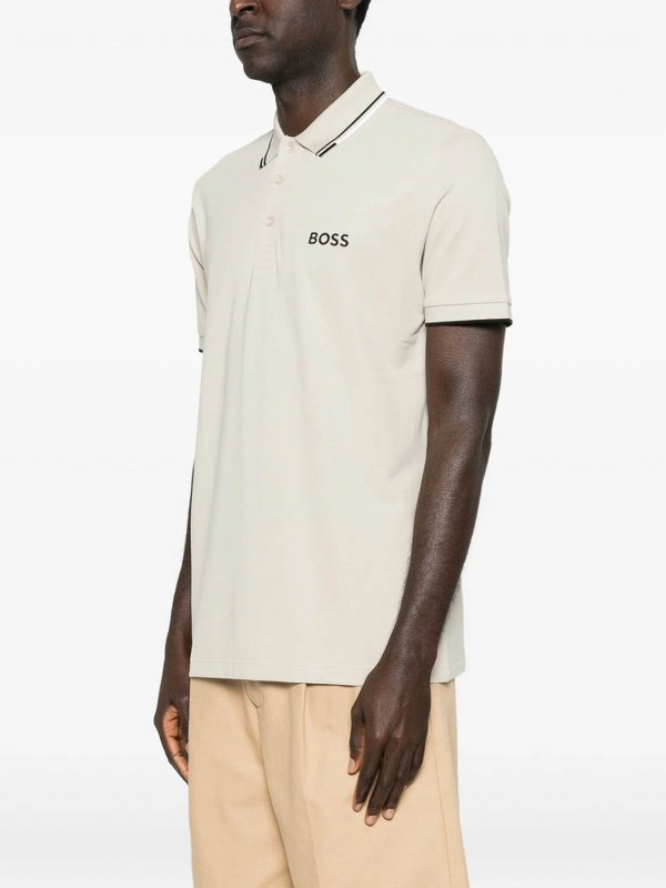 Hugo Boss: ポロシャツ online - ポロシャツ - ヌードカラー