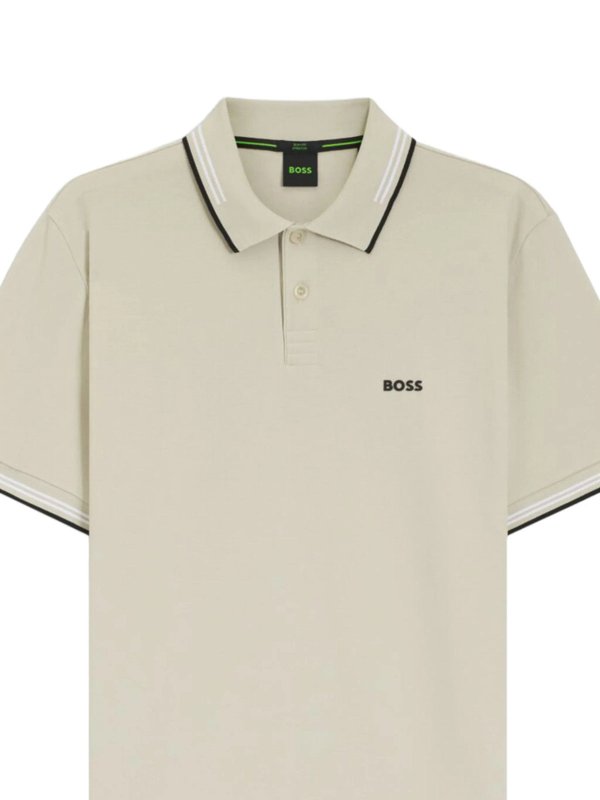 Hugo Boss: ポロシャツ online - ポロシャツ - ベージュ