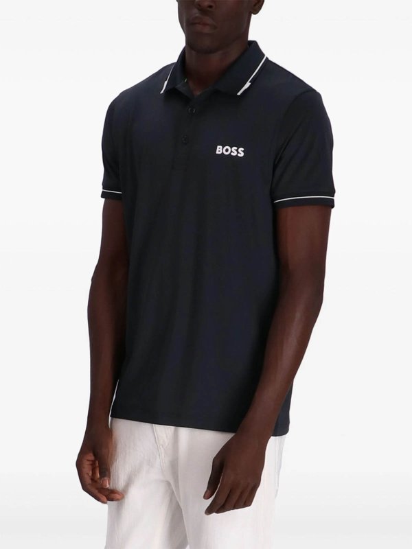The Best Shops Hugo Boss: ポロシャツ - ポロシャツ - ブルー