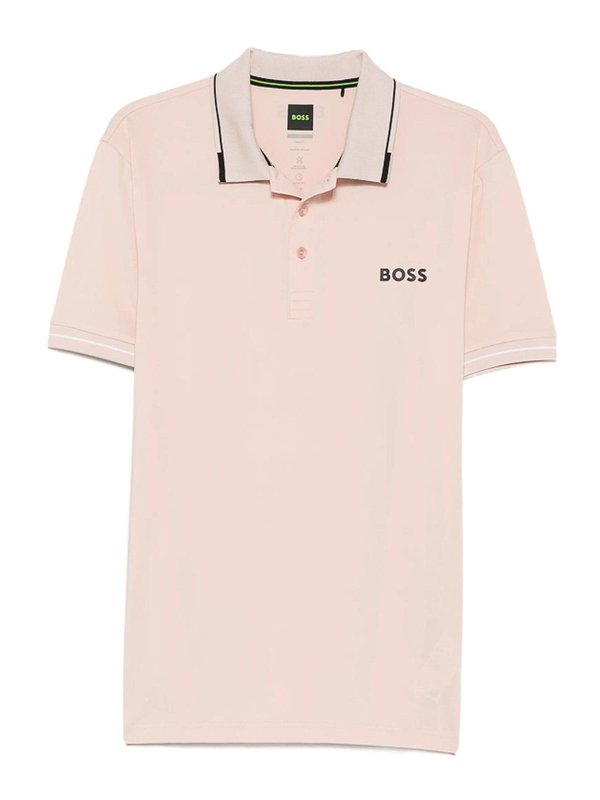 Hugo Boss: ポロシャツ - ポロシャツ - ピンク