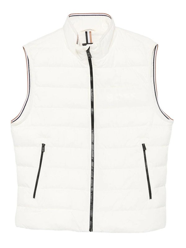Hugo Boss: Chalecos  - Chaleco - Blanco