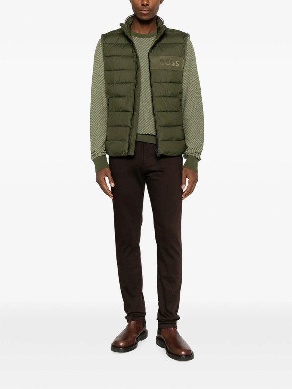 ウェストコート/ジレ - 緑 shop online: Hugo Boss