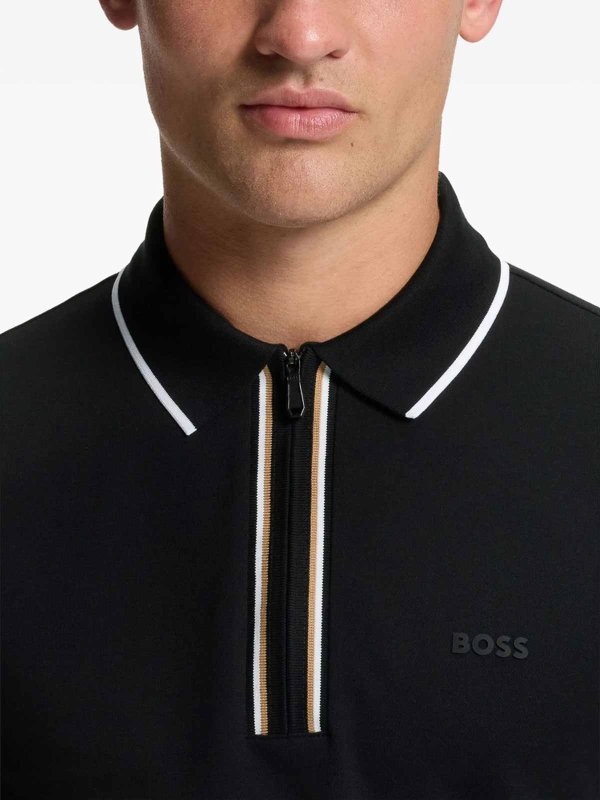 Hugo Boss: ポロシャツ online - ポロシャツ - 黒