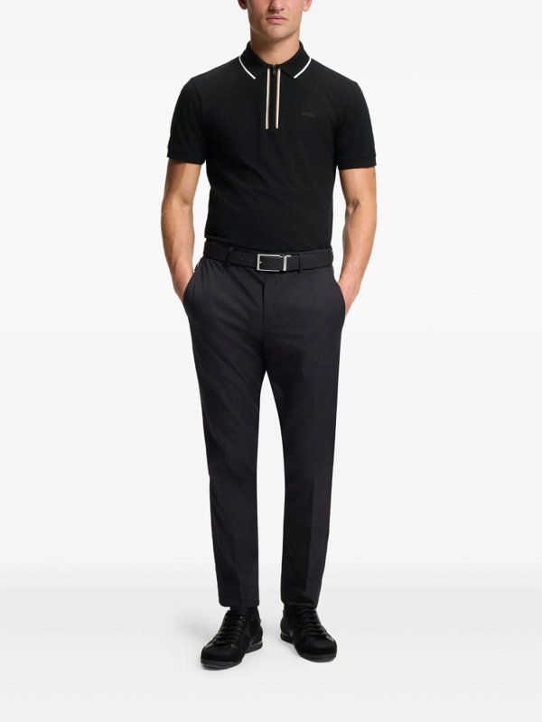 The Best Shops Hugo Boss: ポロシャツ - ポロシャツ - 黒