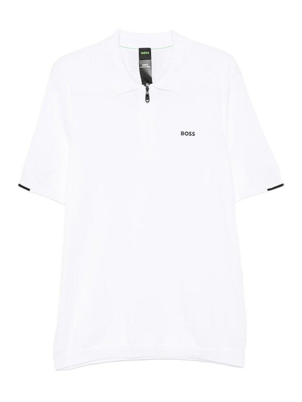 Hugo Boss: ポロシャツ - ポロシャツ - 白