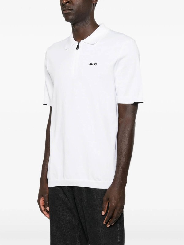 The Best Shops Hugo Boss: ポロシャツ - ポロシャツ - 白