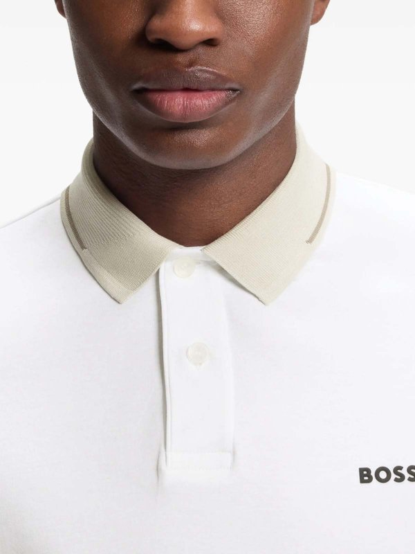 The Best Shops Hugo Boss: ポロシャツ - ポロシャツ - 白