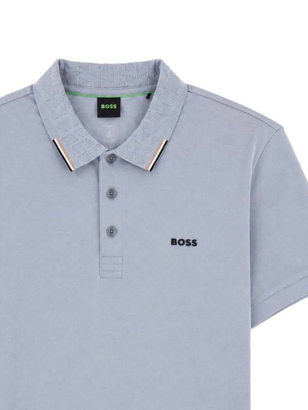 Hugo Boss: ポロシャツ online - ポロシャツ - グレー