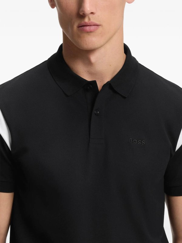 ポロシャツ - 黒 shop online: Hugo Boss