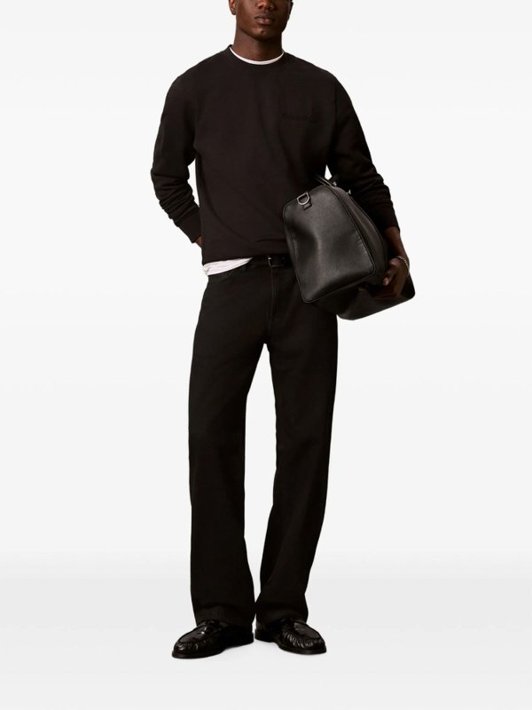 CALVIN KLEIN: スウェット＆セーター online - スウェットシャツ/セーター - 黒