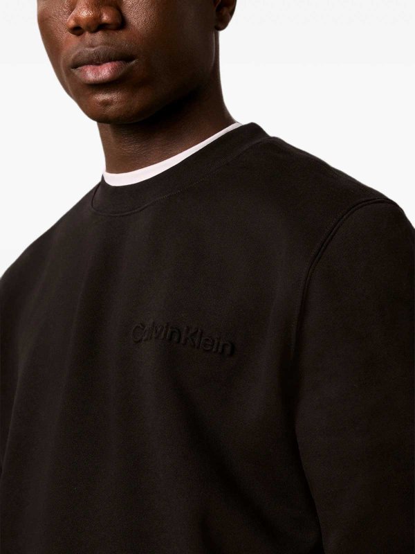 The Best Shops CALVIN KLEIN: スウェット＆セーター - スウェットシャツ/セーター - 黒