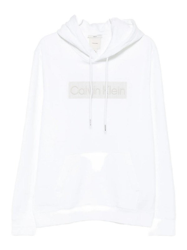 CALVIN KLEIN: Sudaderas y suéteres - Sudadera - Blanco