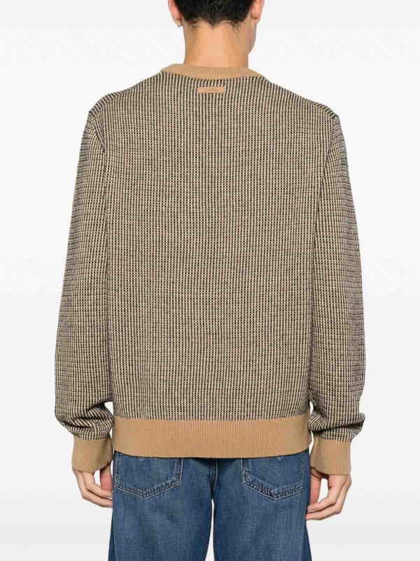 The Best Shops CALVIN KLEIN: クルーネック - クルーネック - ブラウン