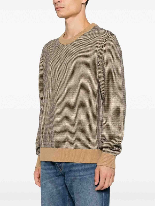 CALVIN KLEIN buy online クルーネック - ブラウン