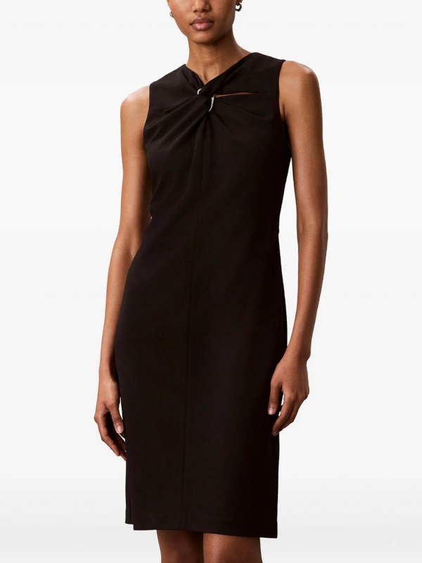 CALVIN KLEIN buy online マキシドレス - 黒