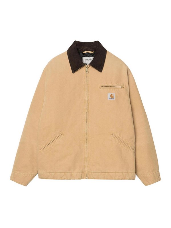 CARHARTT: カジュアルジャケット - カジュアルジャケット - ベージュ