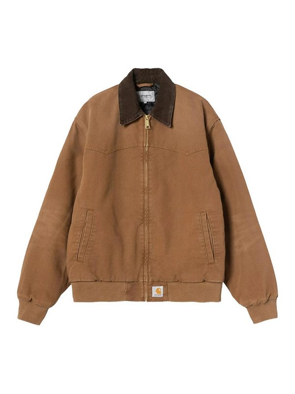 CARHARTT: カジュアルジャケット - カジュアルジャケット - ブラウン