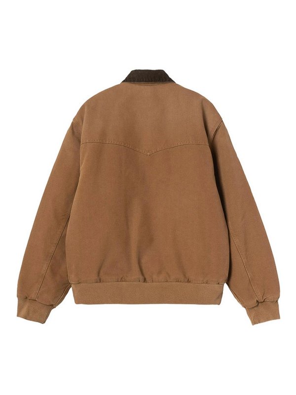The Best Shops CARHARTT: カジュアルジャケット - カジュアルジャケット - ブラウン
