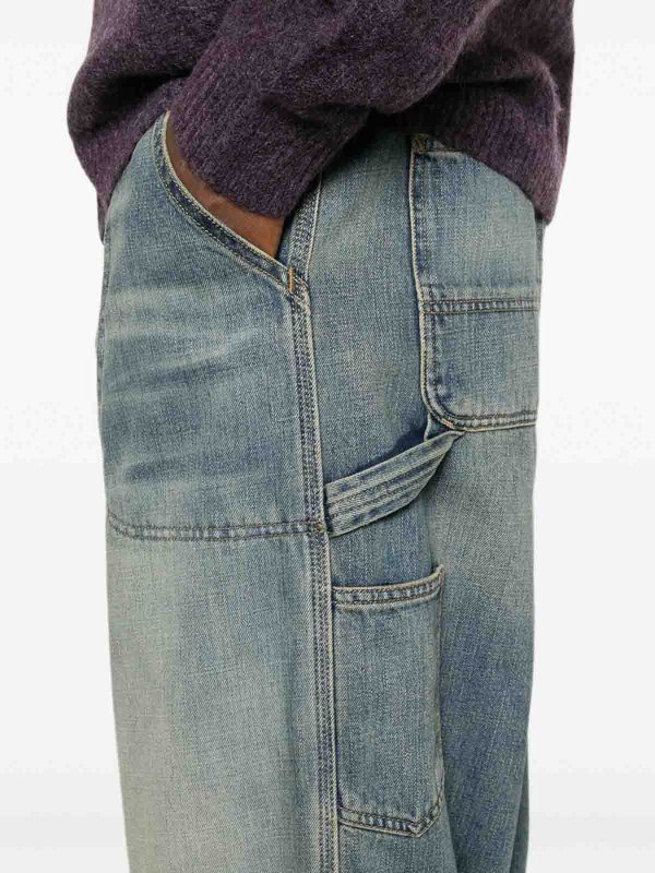 The Best Shops CARHARTT: ストレートジーンズ - ストレートジーンズ - ブルー