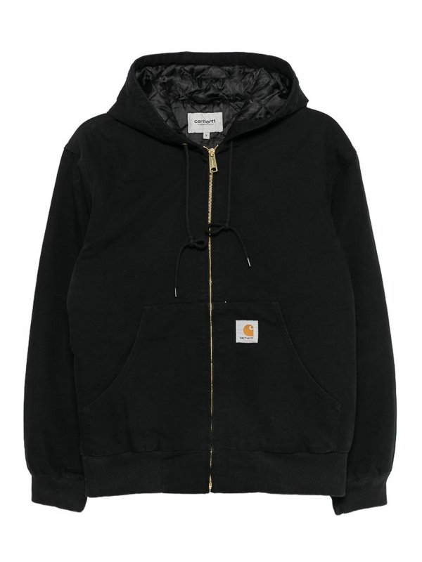 CARHARTT: ダウン・ハイテクジャケット - ダウンジャケット - 黒