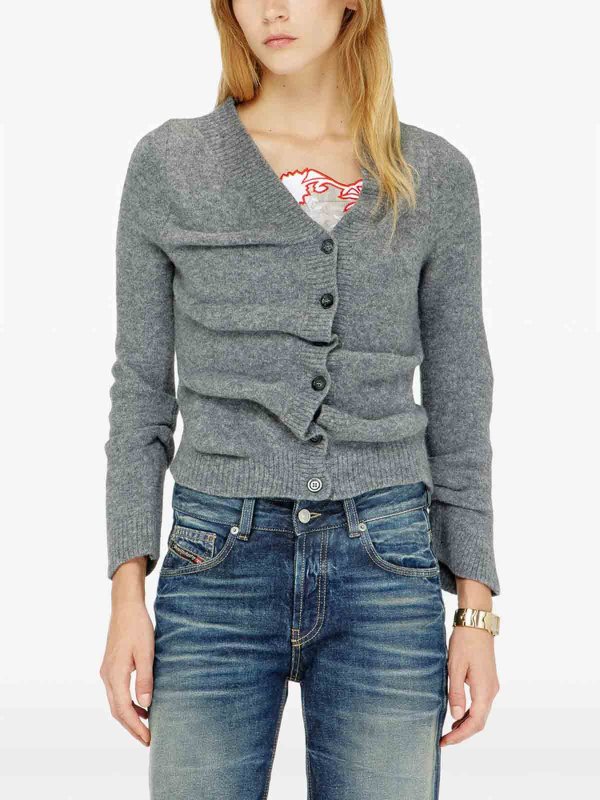 The Best Shops DIESEL: クルーネック - クルーネック - グレー