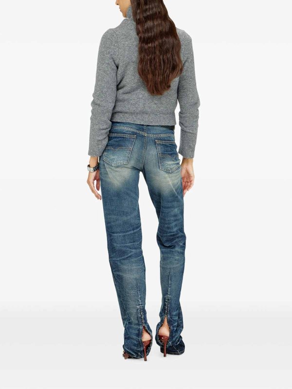 DIESEL: ストレートジーンズ online - ストレートジーンズ - ブルー