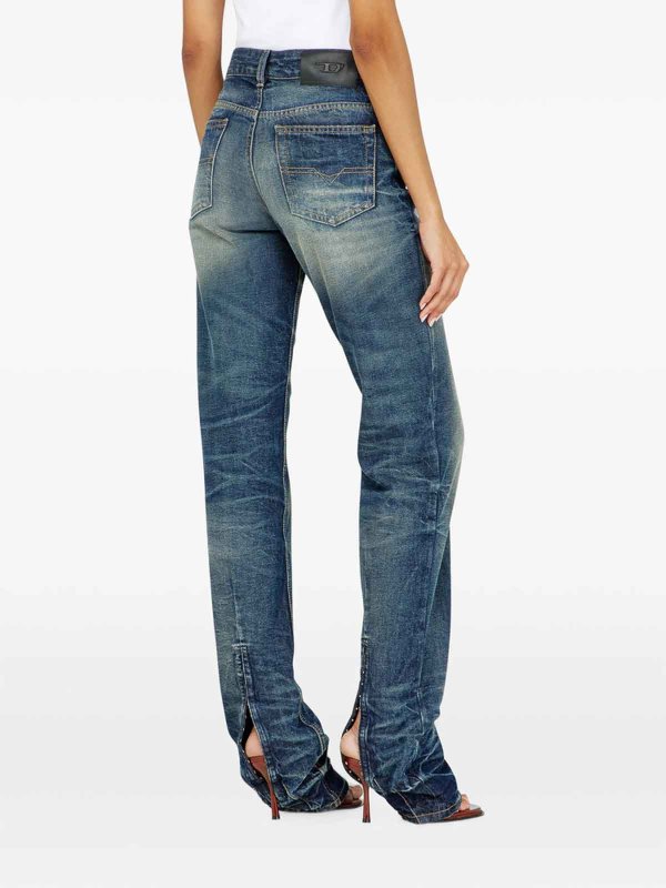 The Best Shops DIESEL: ストレートジーンズ - ブルー