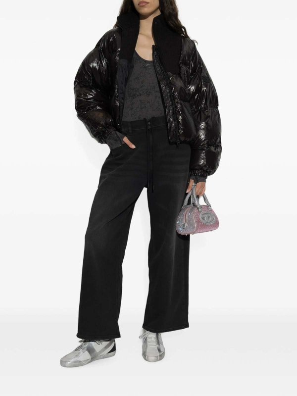 ダウンジャケット - 黒 shop online: DIESEL