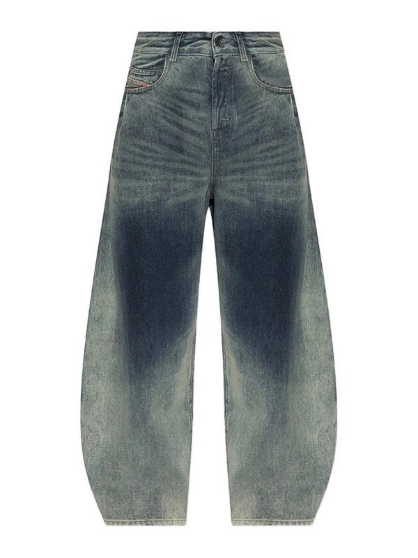 DIESEL: jeans dritti, a sigaretta - Jeans