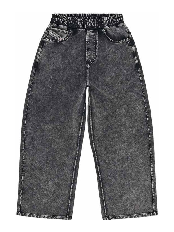 DIESEL: スウェットパンツ - トラックスーツ ボトムス - グレー