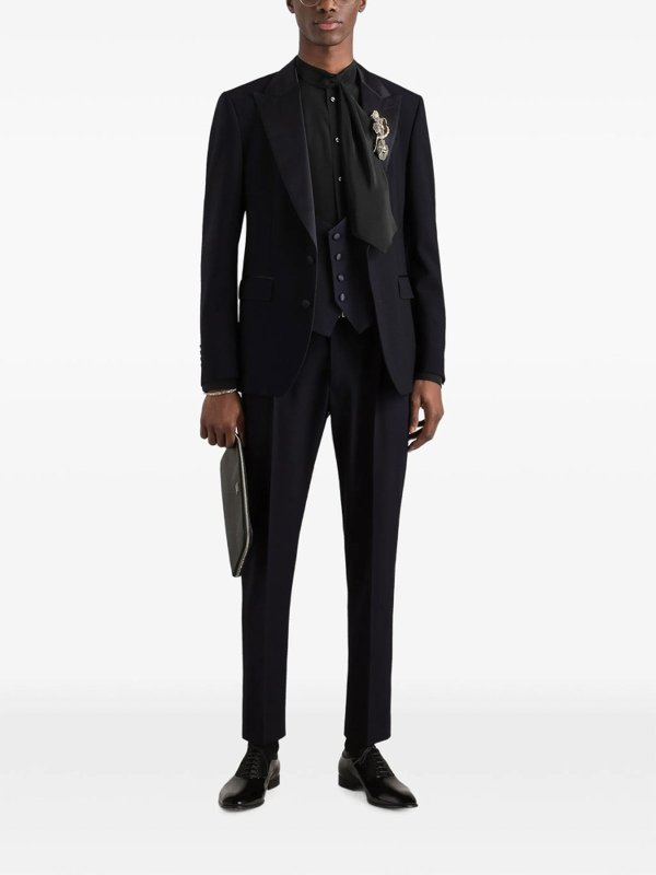 DOLCE & GABBANA buy online フォーマルスーツ - ブルー