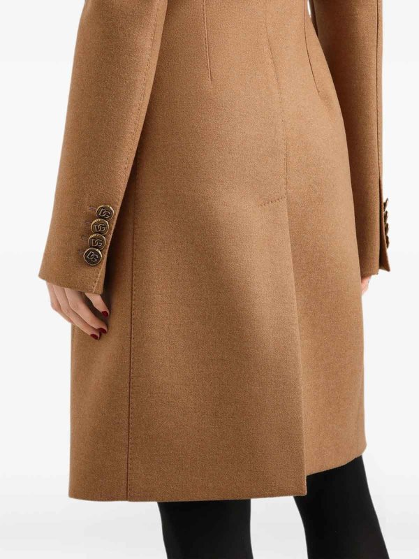 DOLCE & GABBANA: cappotti al ginocchio online - Cappotto