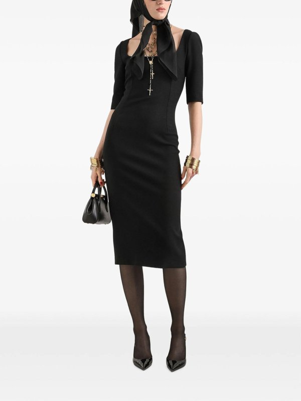 The Best Shops DOLCE & GABBANA: ショートドレス - ショートドレス - 黒